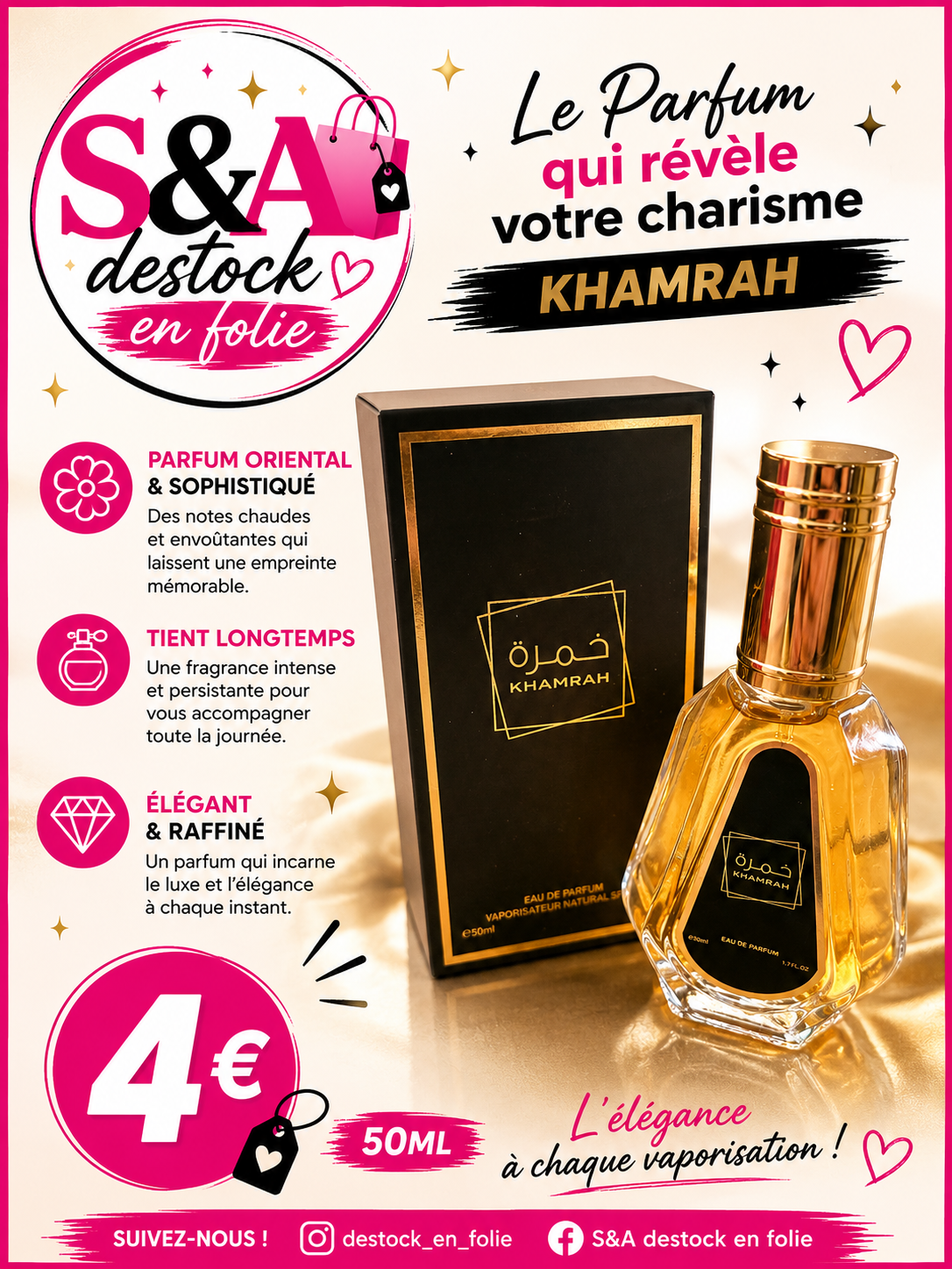 Parfums 50ml homme