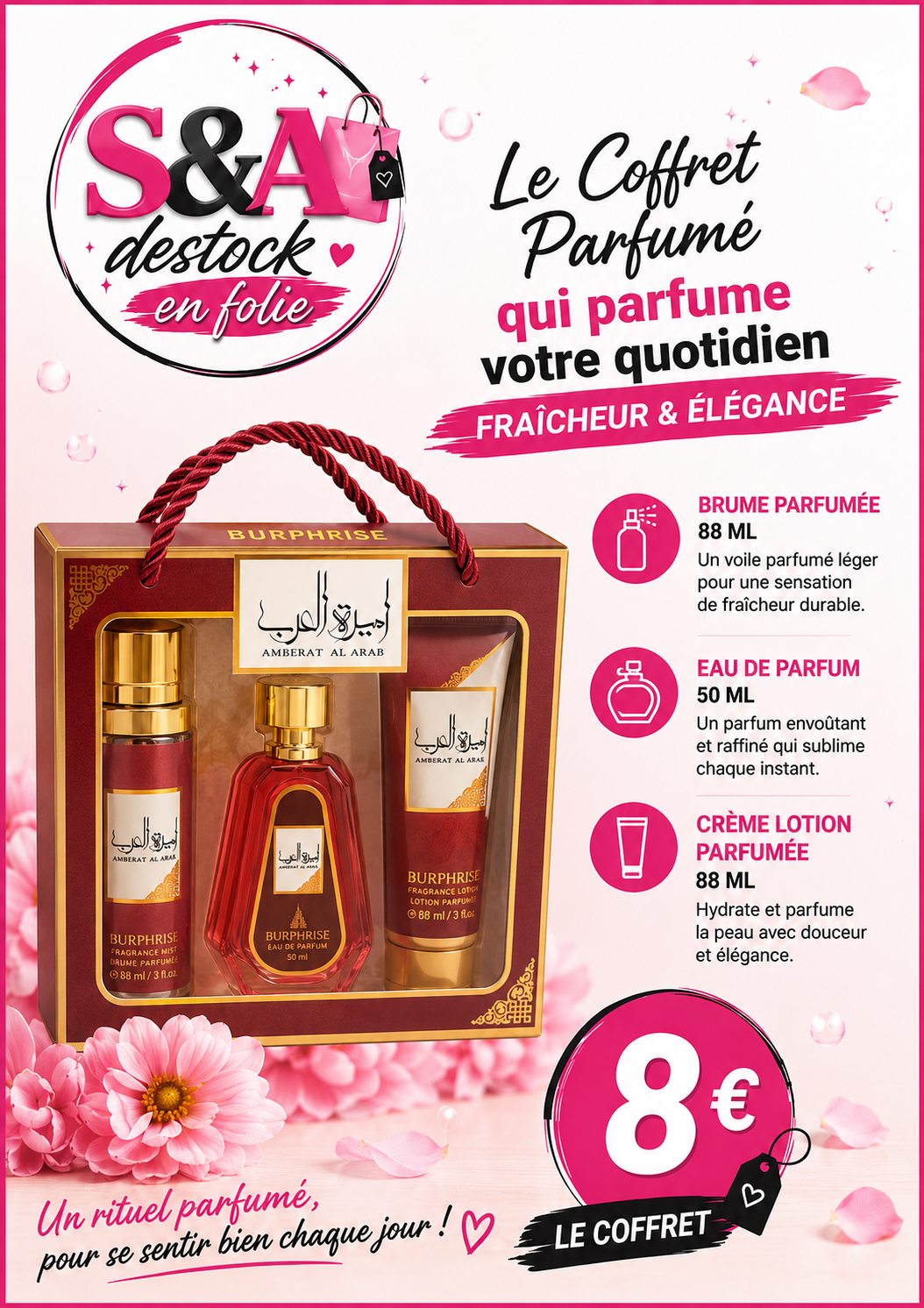 Coffret 3 pièces Ameerat