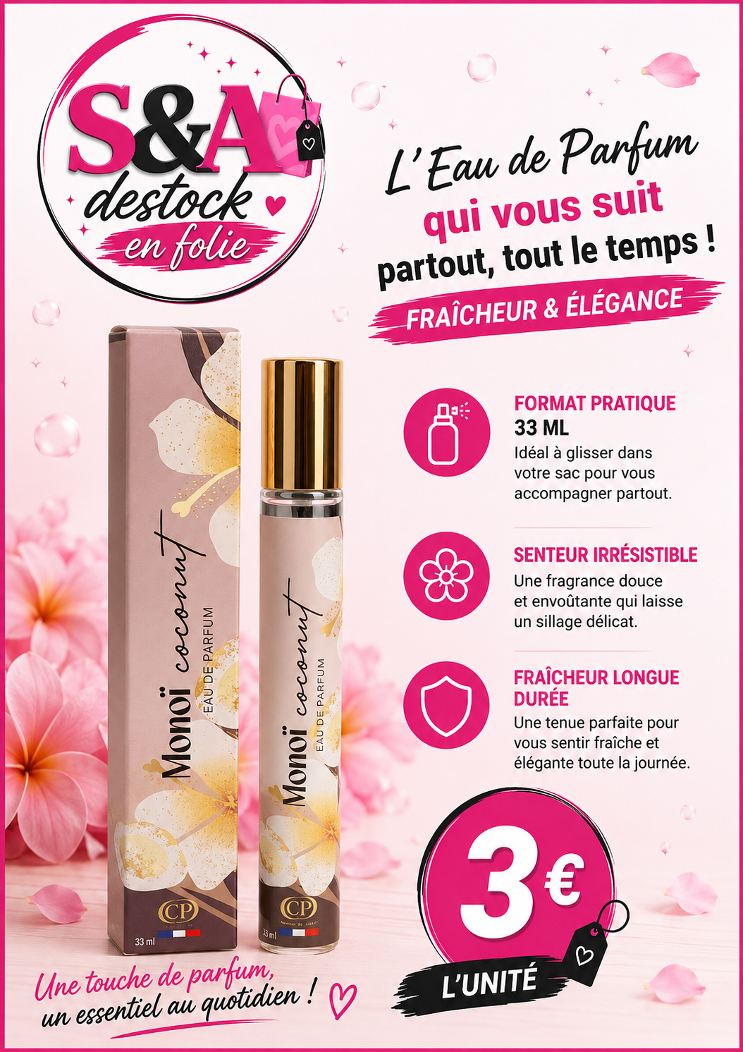 Parfums Monoï coconut
