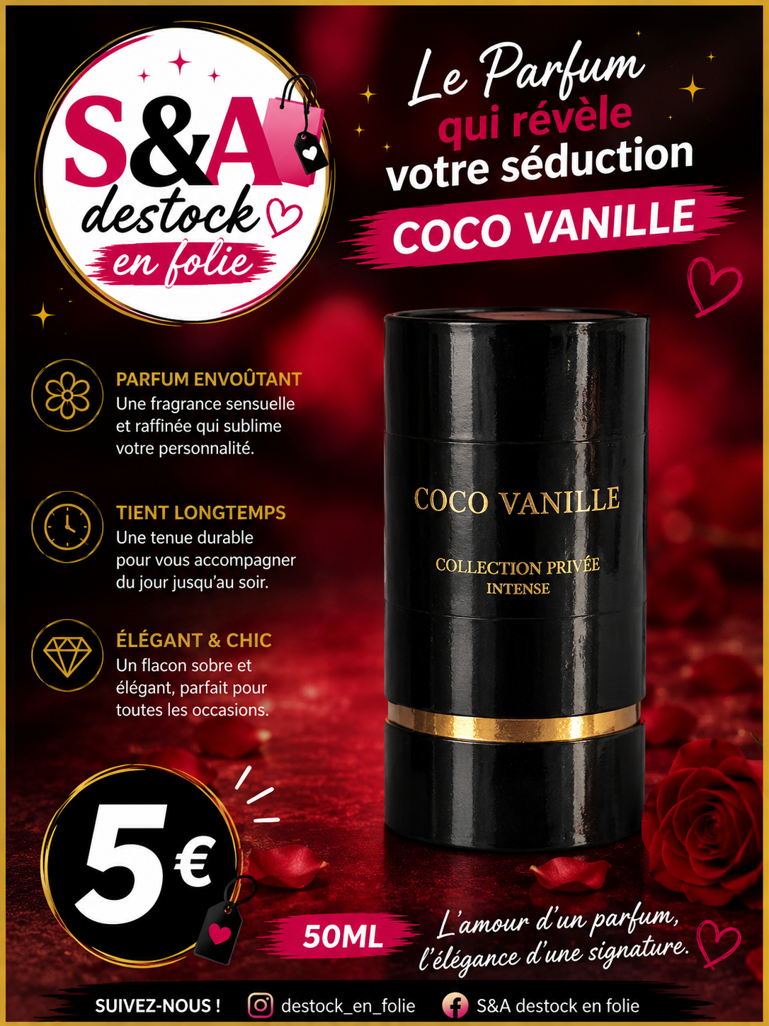 Parfum collection privé coco vanille