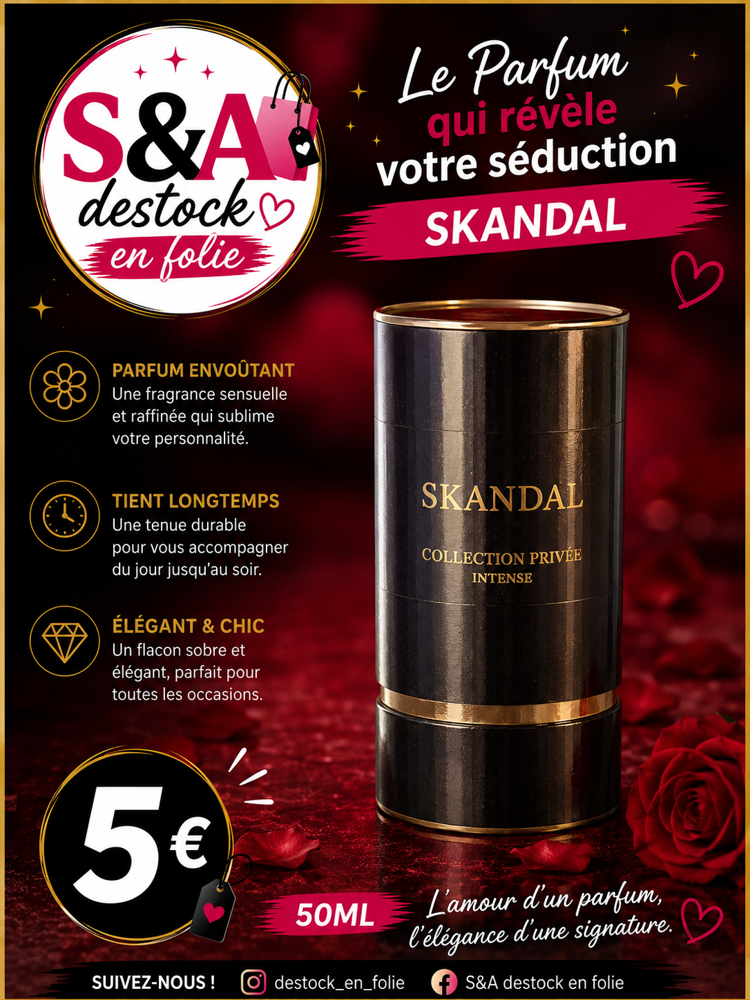Parfums collection privé skandal