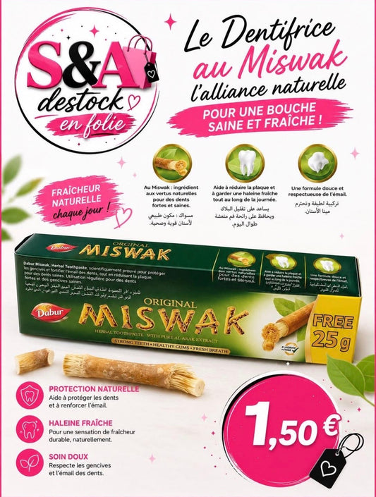 Dentifrice Miswak
