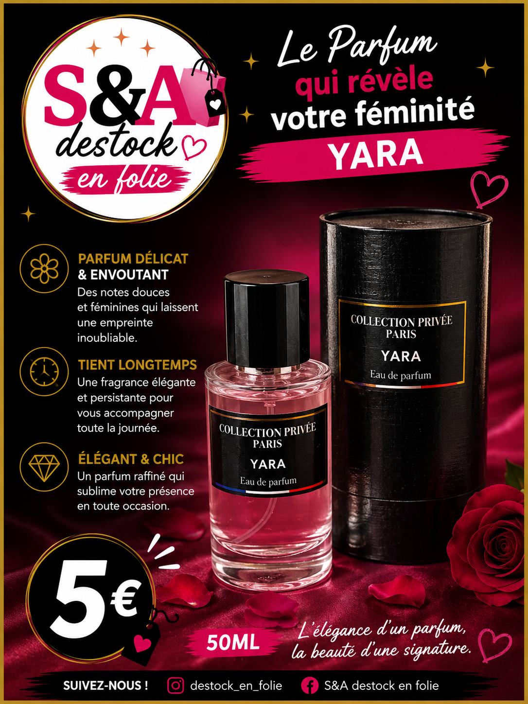 Parfum collection privé Yara