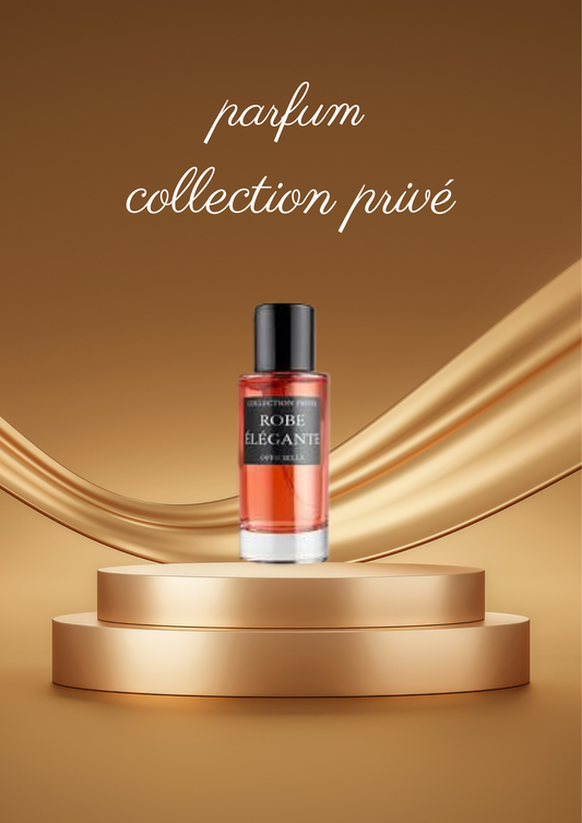 Parfum collection privé robe élegante