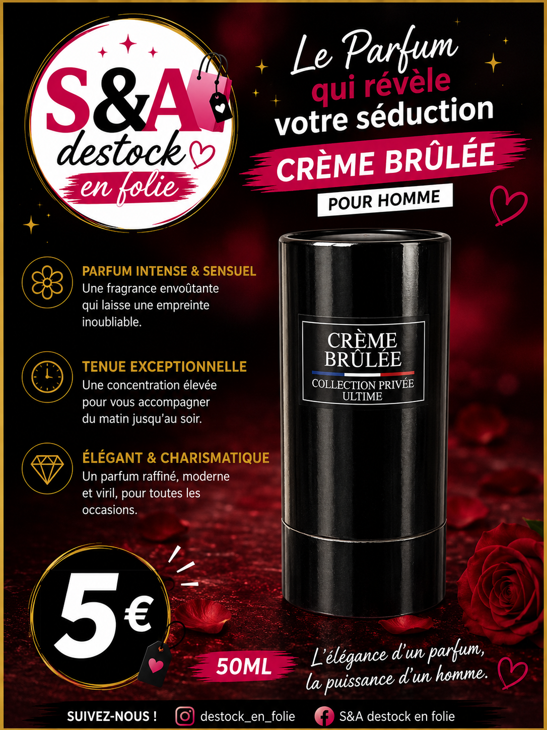 Parfums collection privé crème brûlée